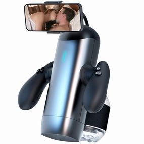 10 Thrusting Frequencies Handled Stroker Male Enhanced Masturbator