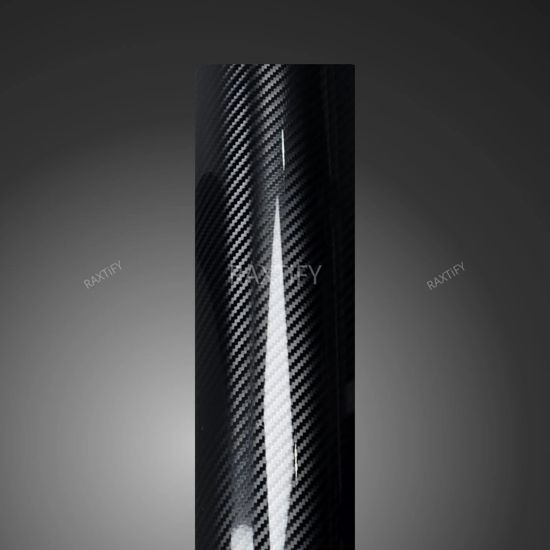 5D Carbon Fiber Black Vinyl Wrap