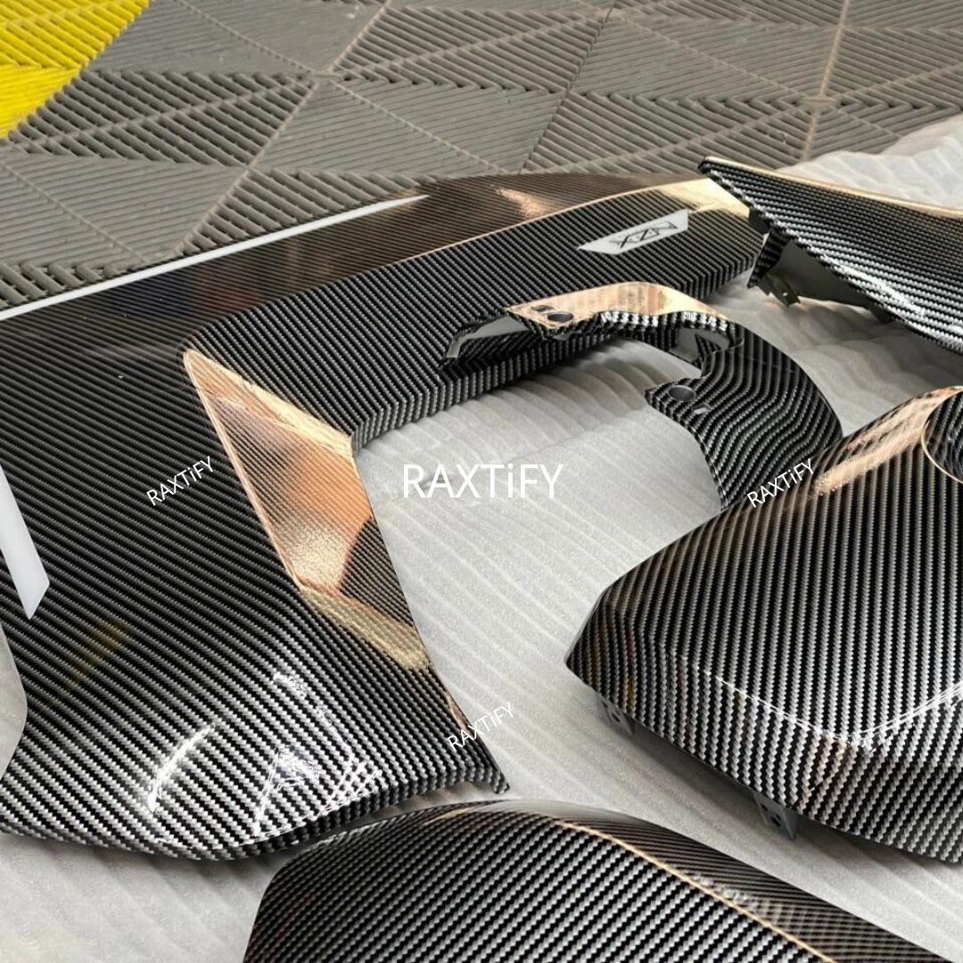 5D Carbon Fiber Black Vinyl Wrap