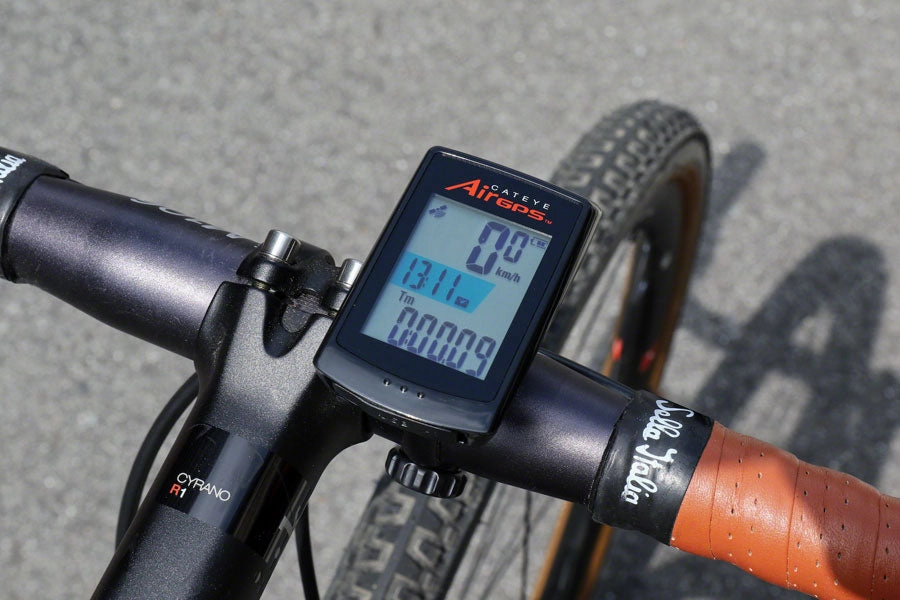 AirGPS Cycling Computer - Black