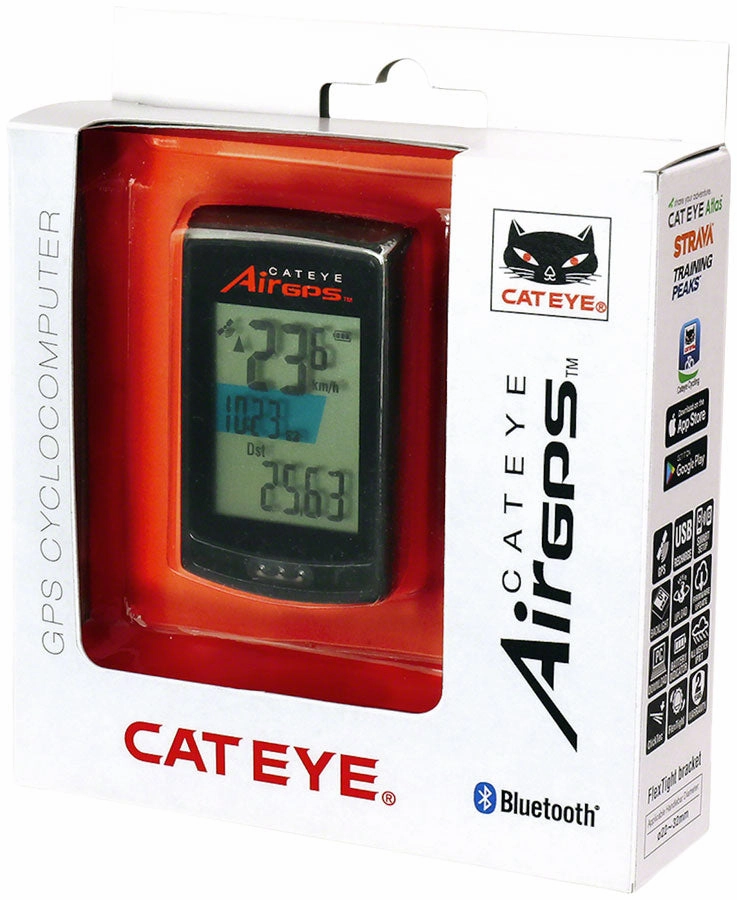 AirGPS Cycling Computer - Black