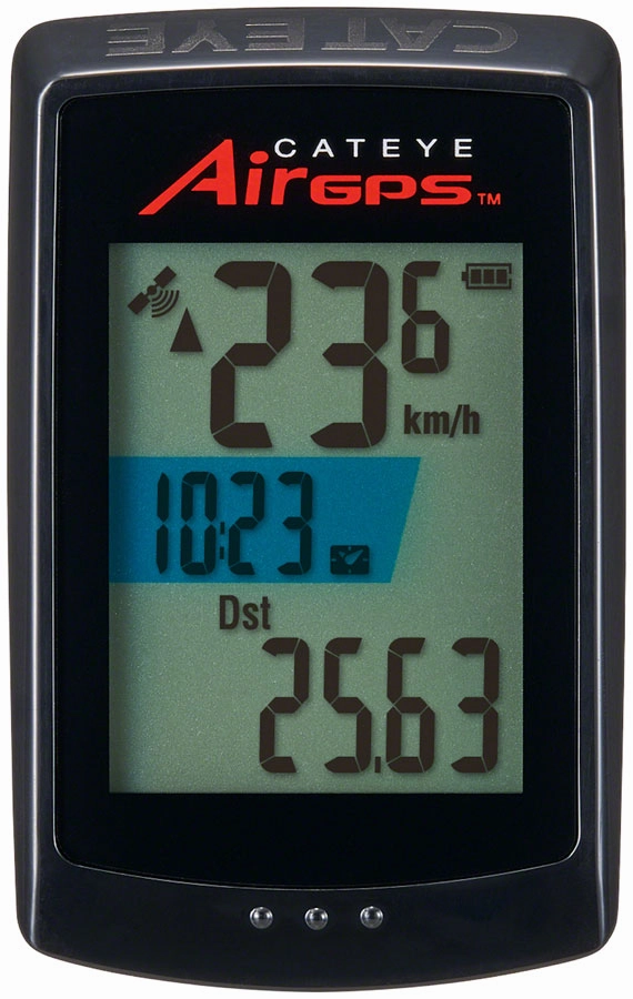 AirGPS Cycling Computer - Black
