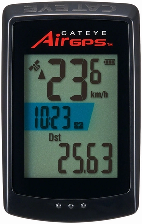 AirGPS Cycling Computer - with CDC Cadence Sensor Black