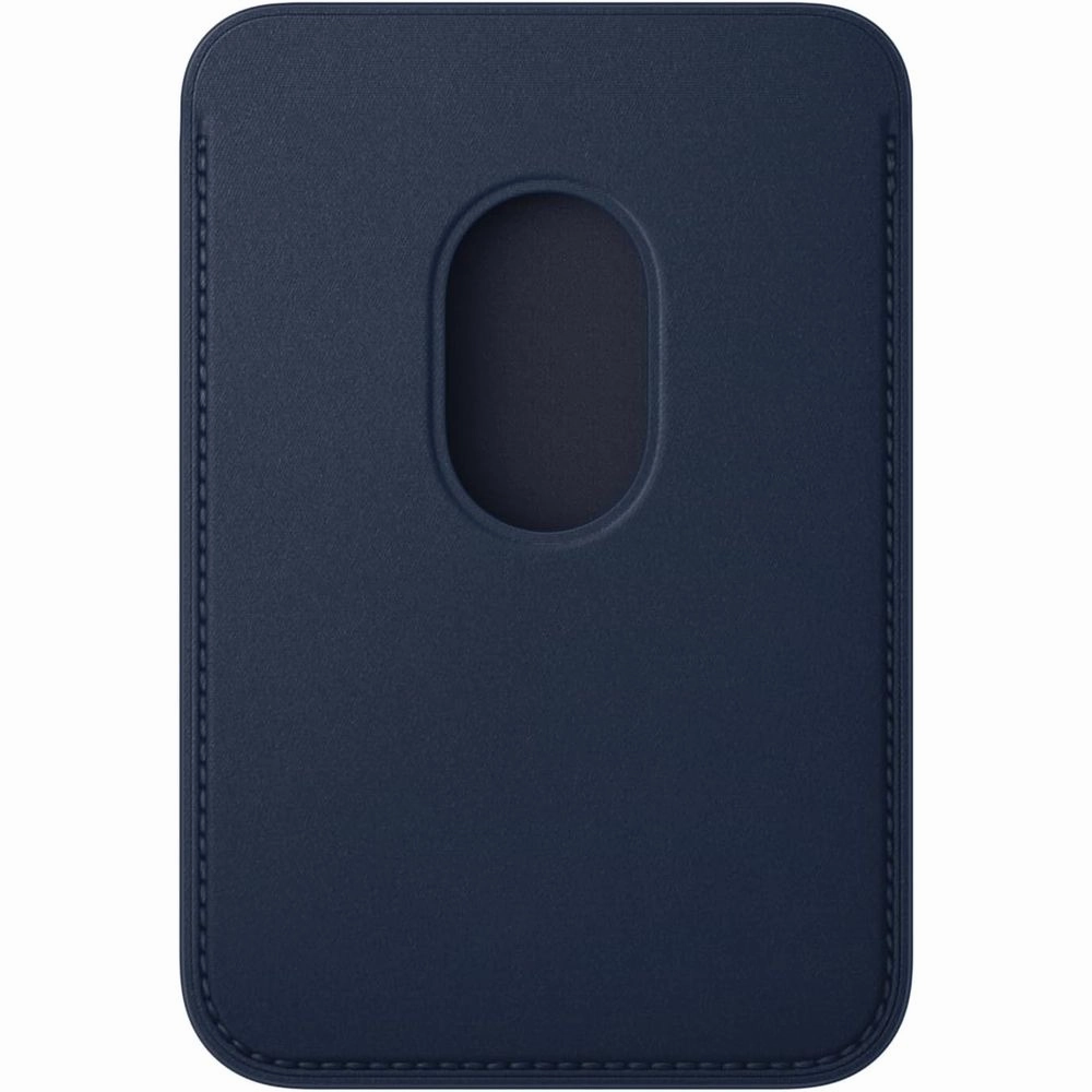 Apple MA6X4ZM/A iPhone FineWoven Wallet with MagSafe - Deep Blue