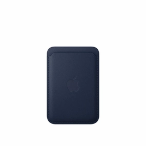 Apple MA6X4ZM/A iPhone FineWoven Wallet with MagSafe - Deep Blue