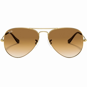 Aviator Polished Gold/Gradient Brown