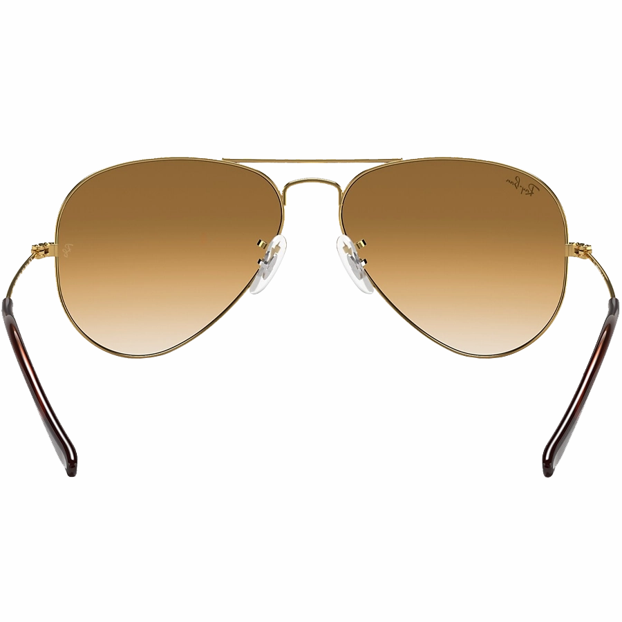Aviator Polished Gold/Gradient Brown