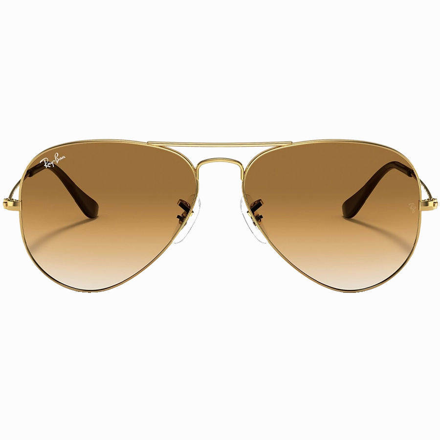Aviator Polished Gold/Gradient Brown
