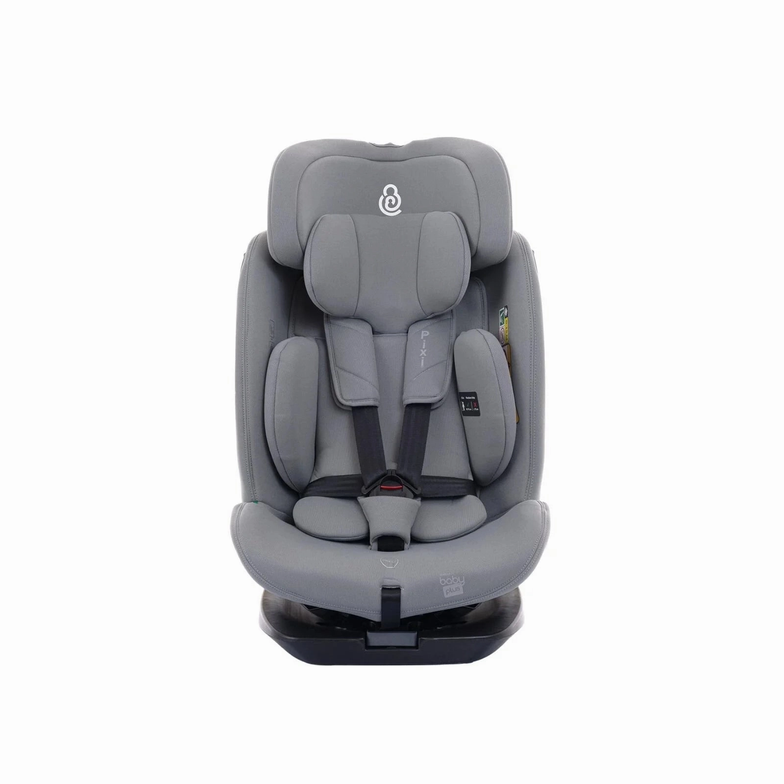 baby plus Pixi i-Size Car Seat - Grey