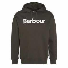 Barbour Brushed Nicholas OS Hoodie Sage