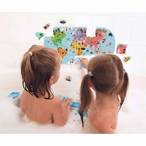 Bath Map Puzzle
