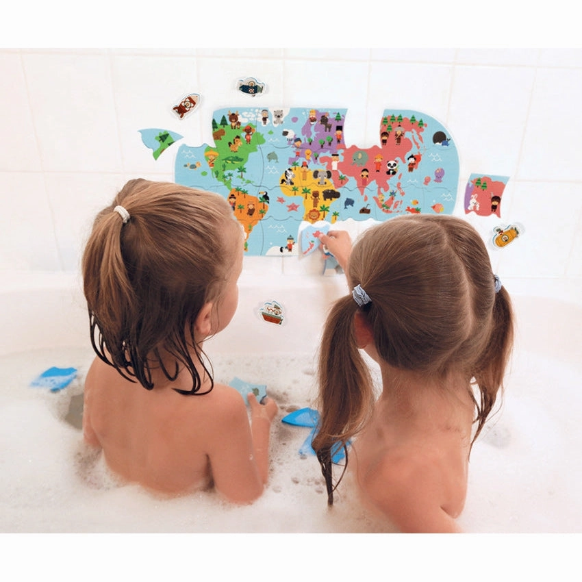 Bath Map Puzzle