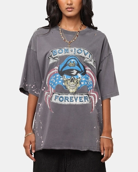 Bon Jovi Forever T-Shirt Washed Black