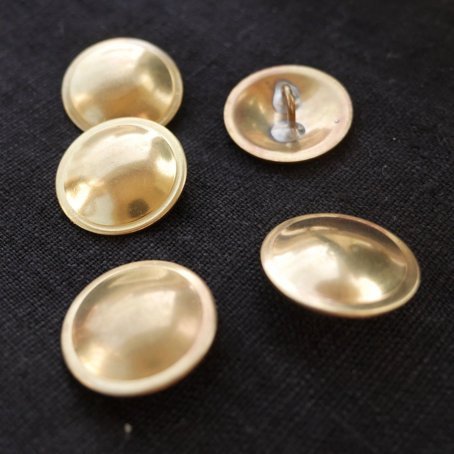 Brass Buttons Large or Small 5PK