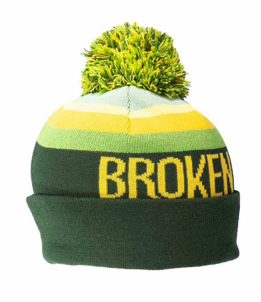 Broken Arrow PomPom Beanie