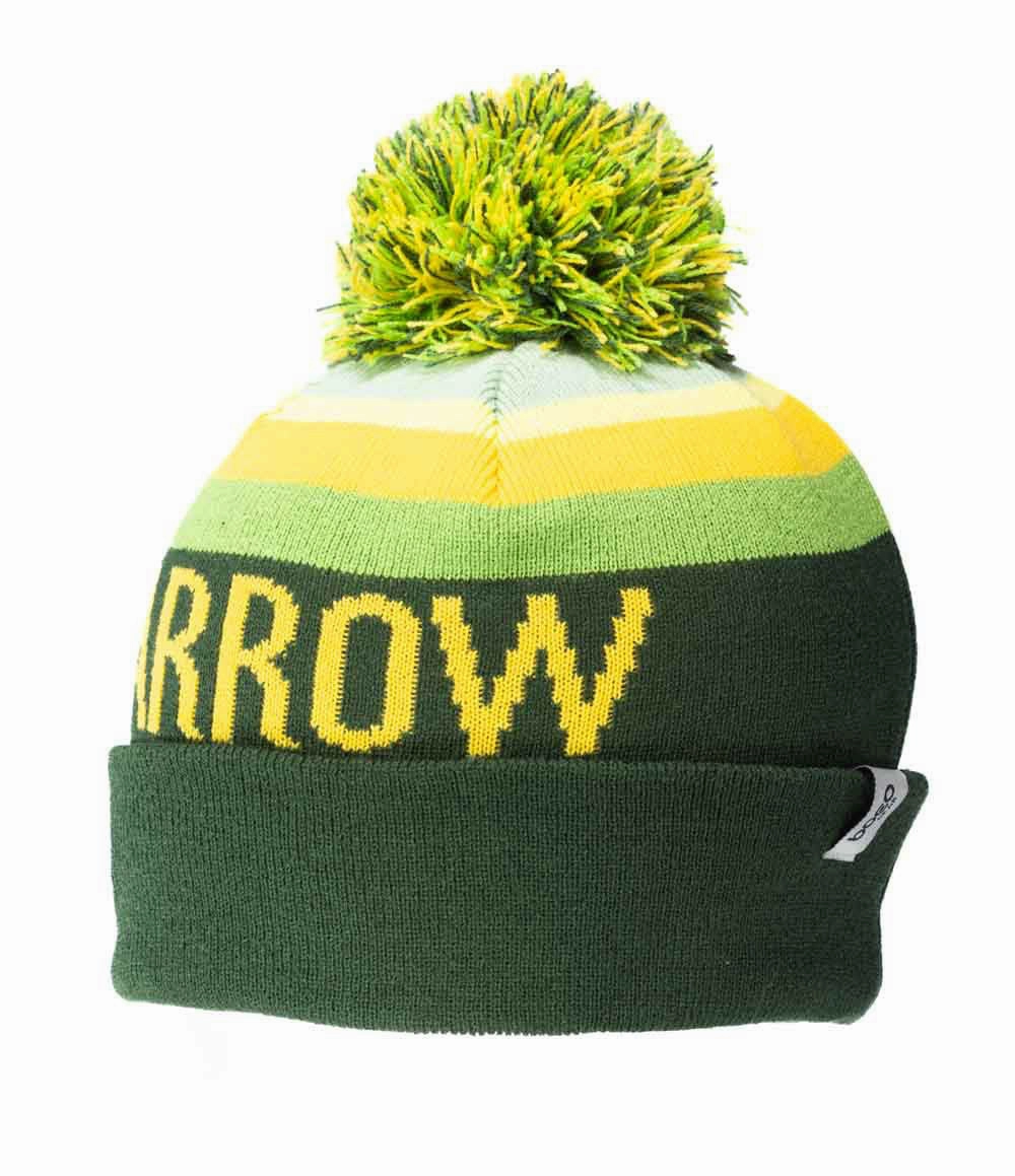 Broken Arrow PomPom Beanie