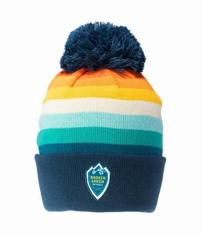 Broken Arrow PomPom Beanie