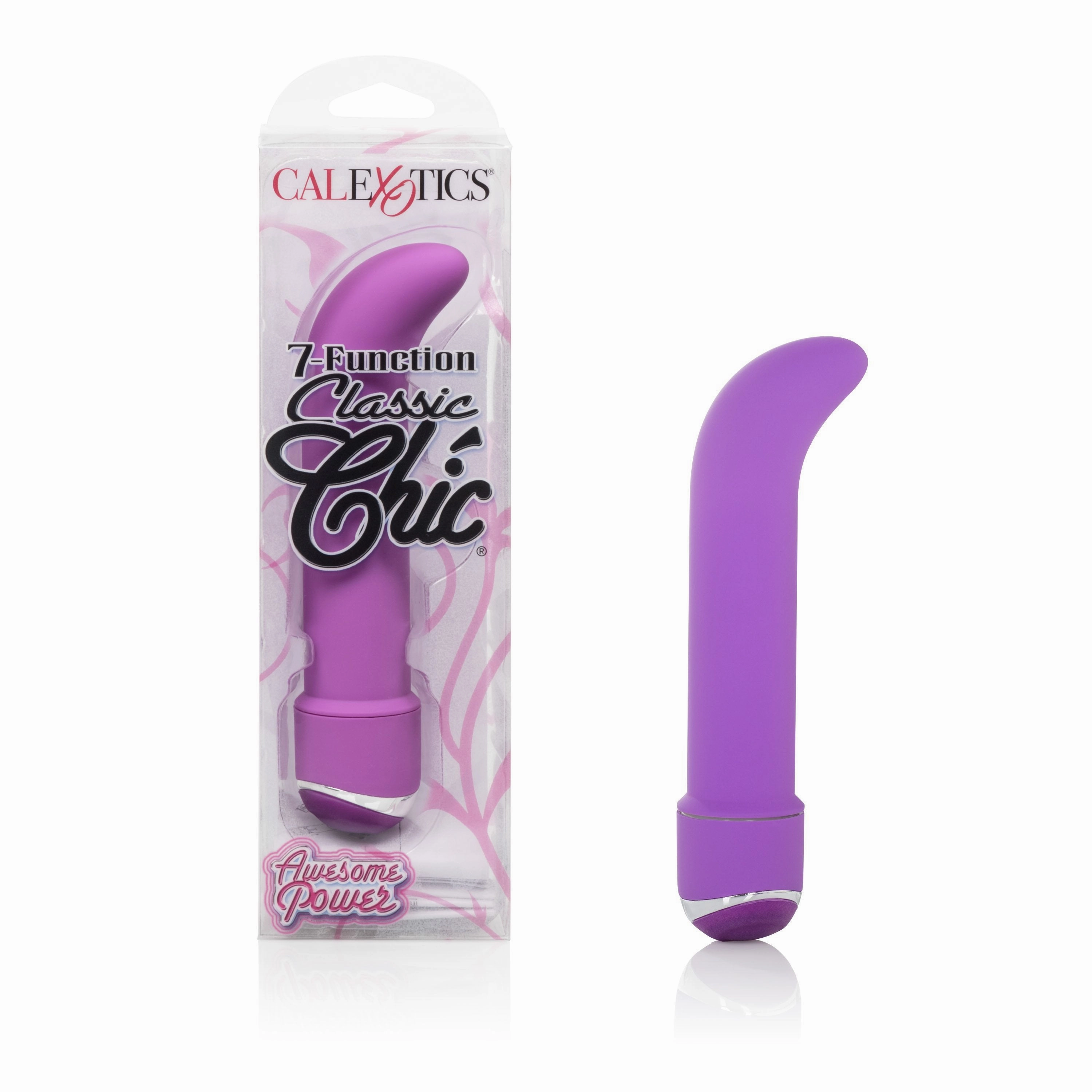 California Exotics - 7 Function Classic Chic Mini G Spot Vibrator (Purple)