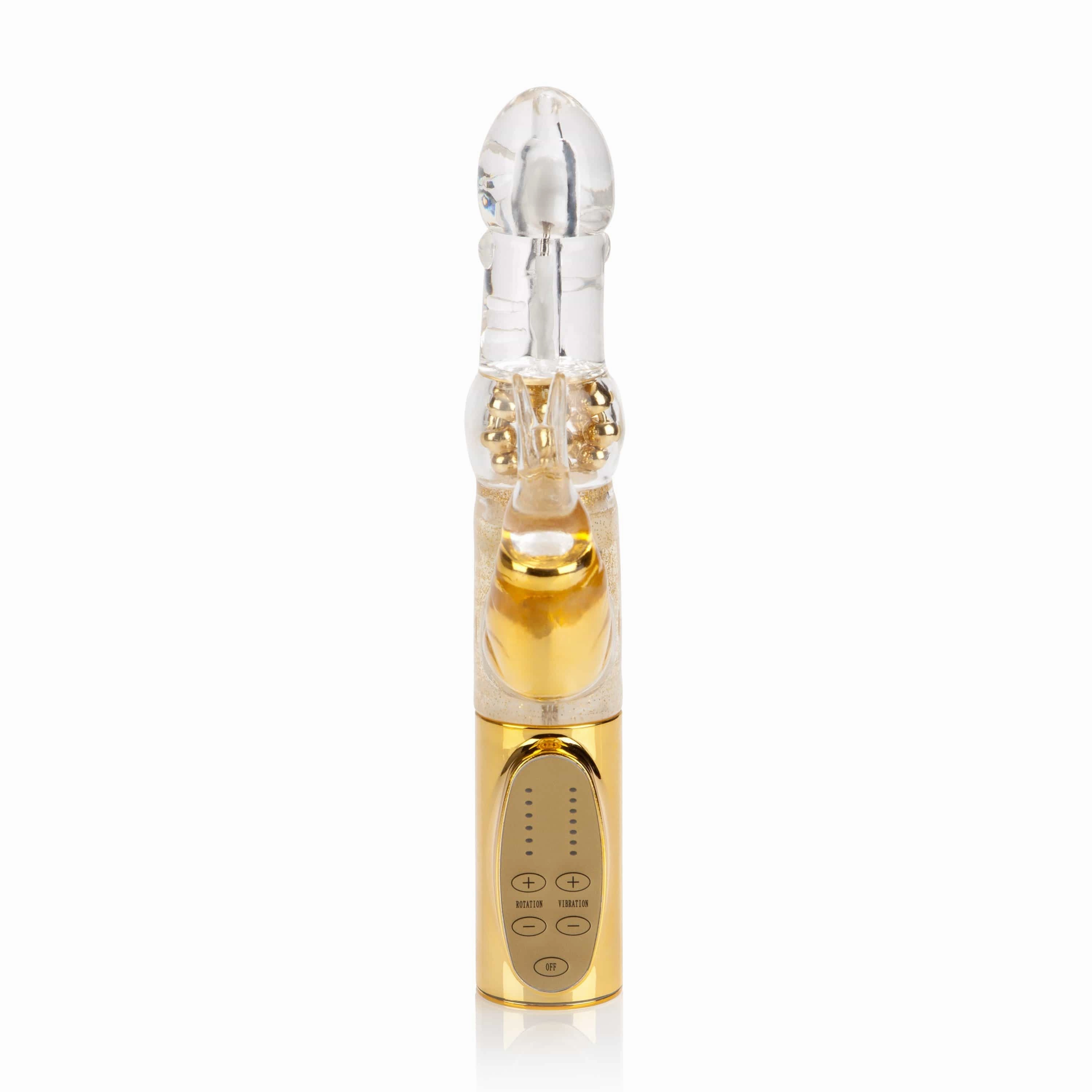 California Exotics - Platinum Collection Jack Rabbit Vibrator Intermediate (Gold)