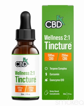 CBDfx CBD   CBG Wellness Oil Tincture