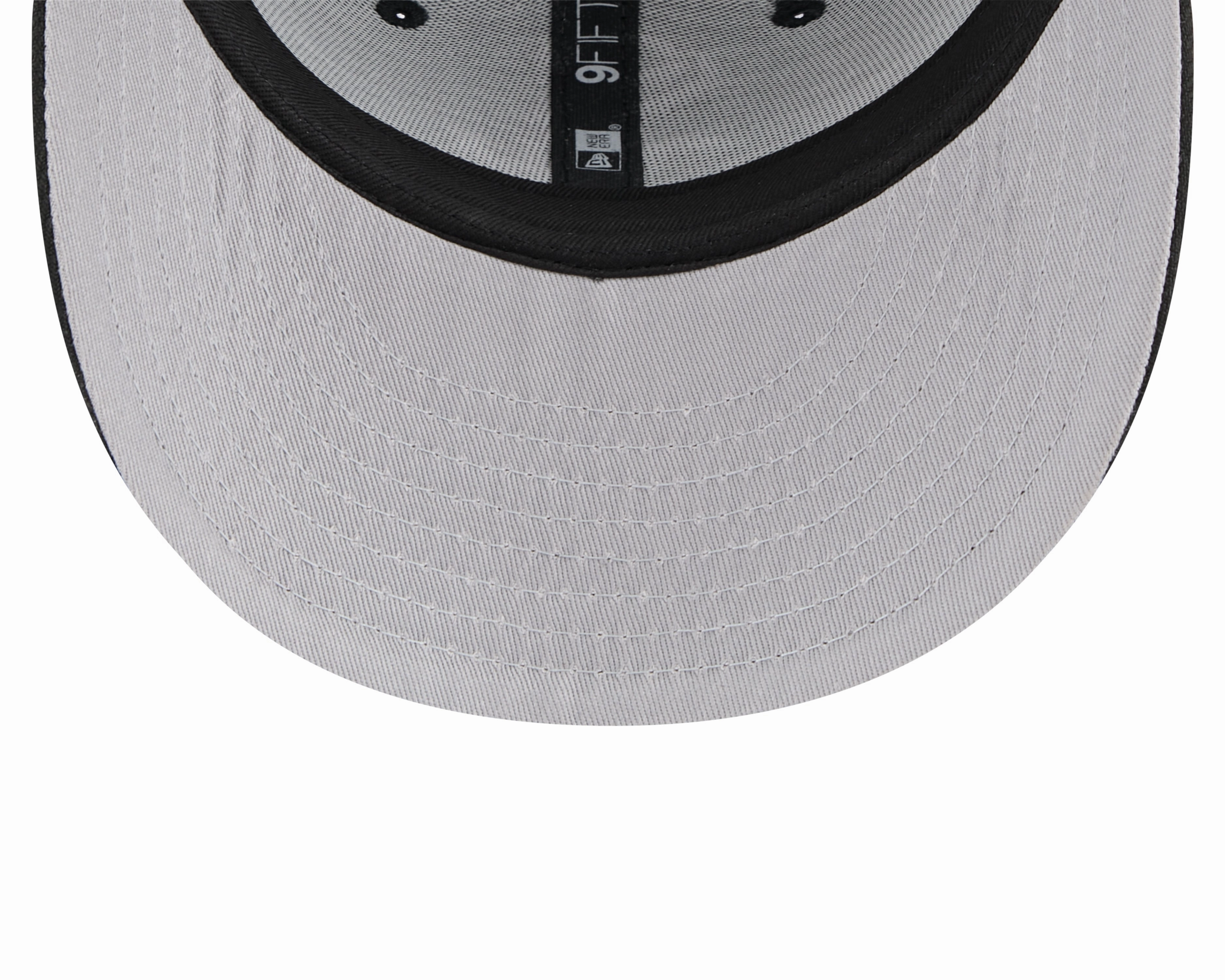 Chicago White Sox New Era Black Trucker Low Profile 9FIFTY Snapback Adjustable Hat