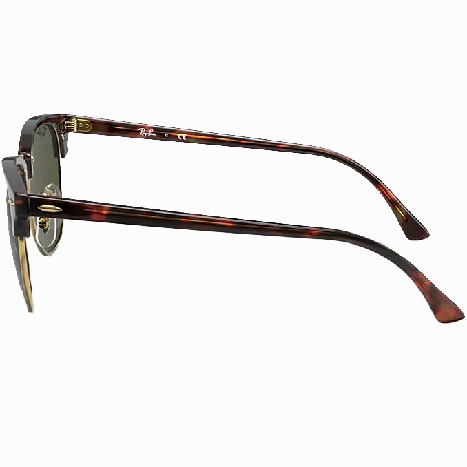 Club Master Low Bridge Polished Tortoise/Green