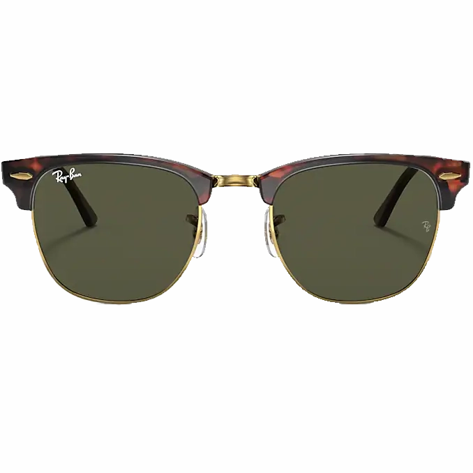 Club Master Low Bridge Polished Tortoise/Green