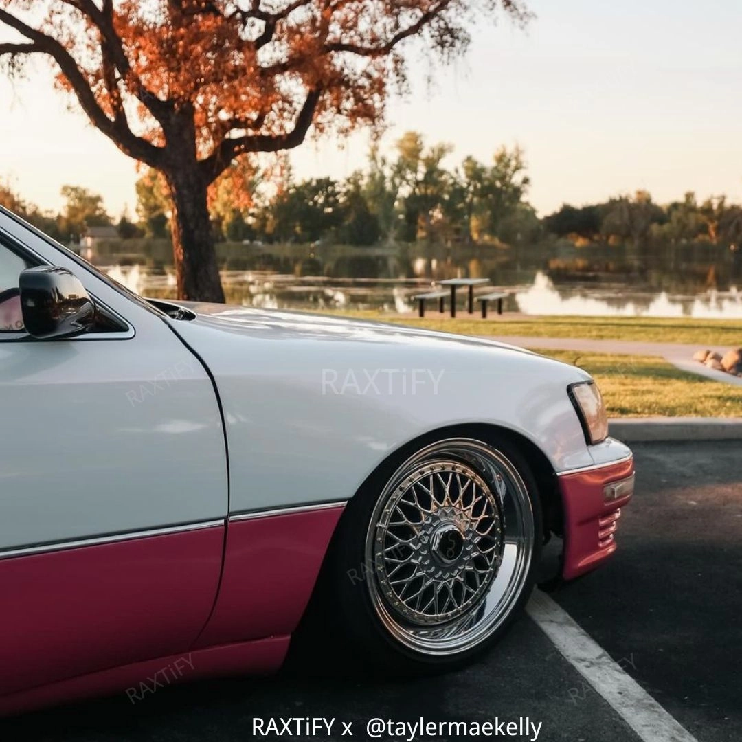 Color Shift Glitter White Pink Vinyl Wrap