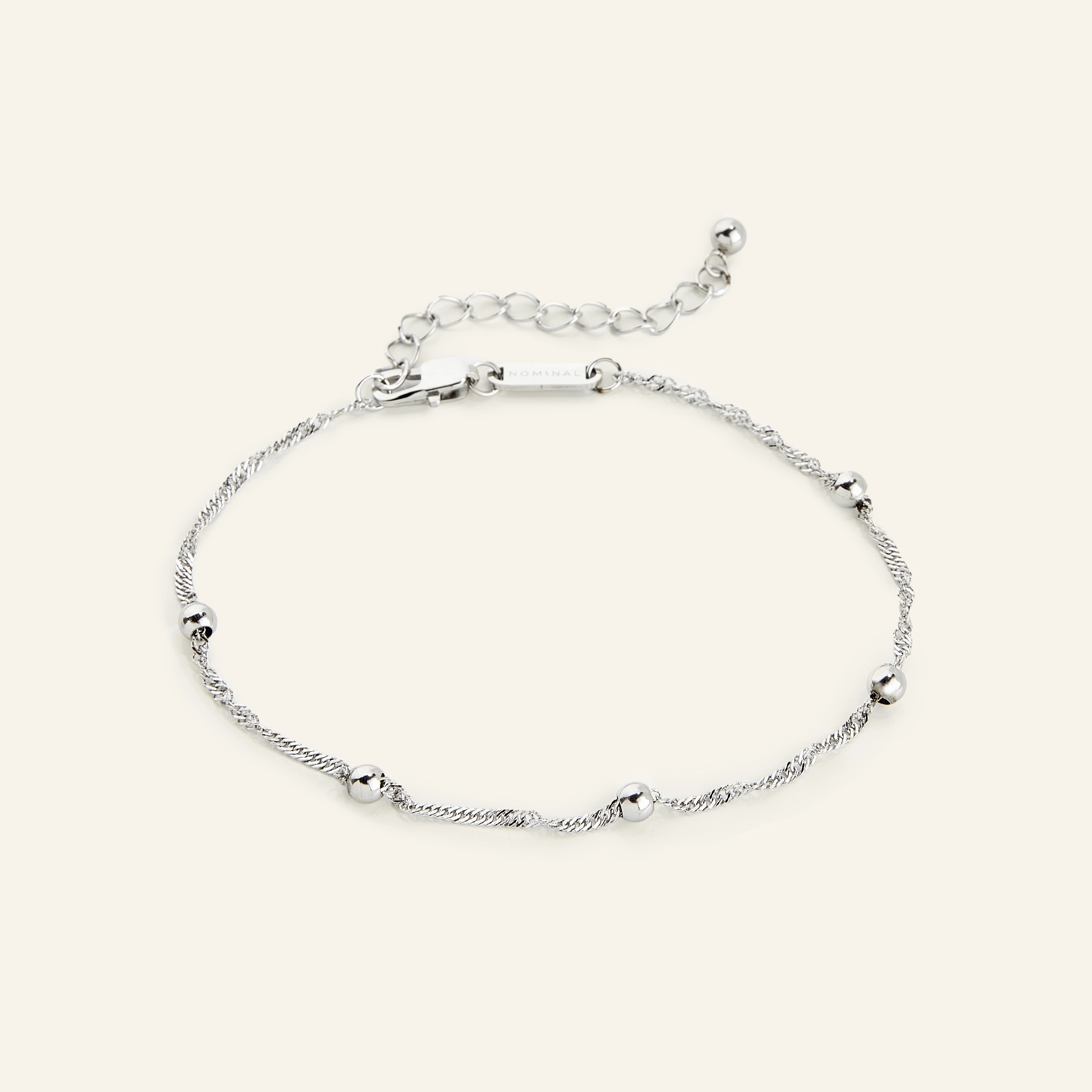 Dotted Twisted Anklet
