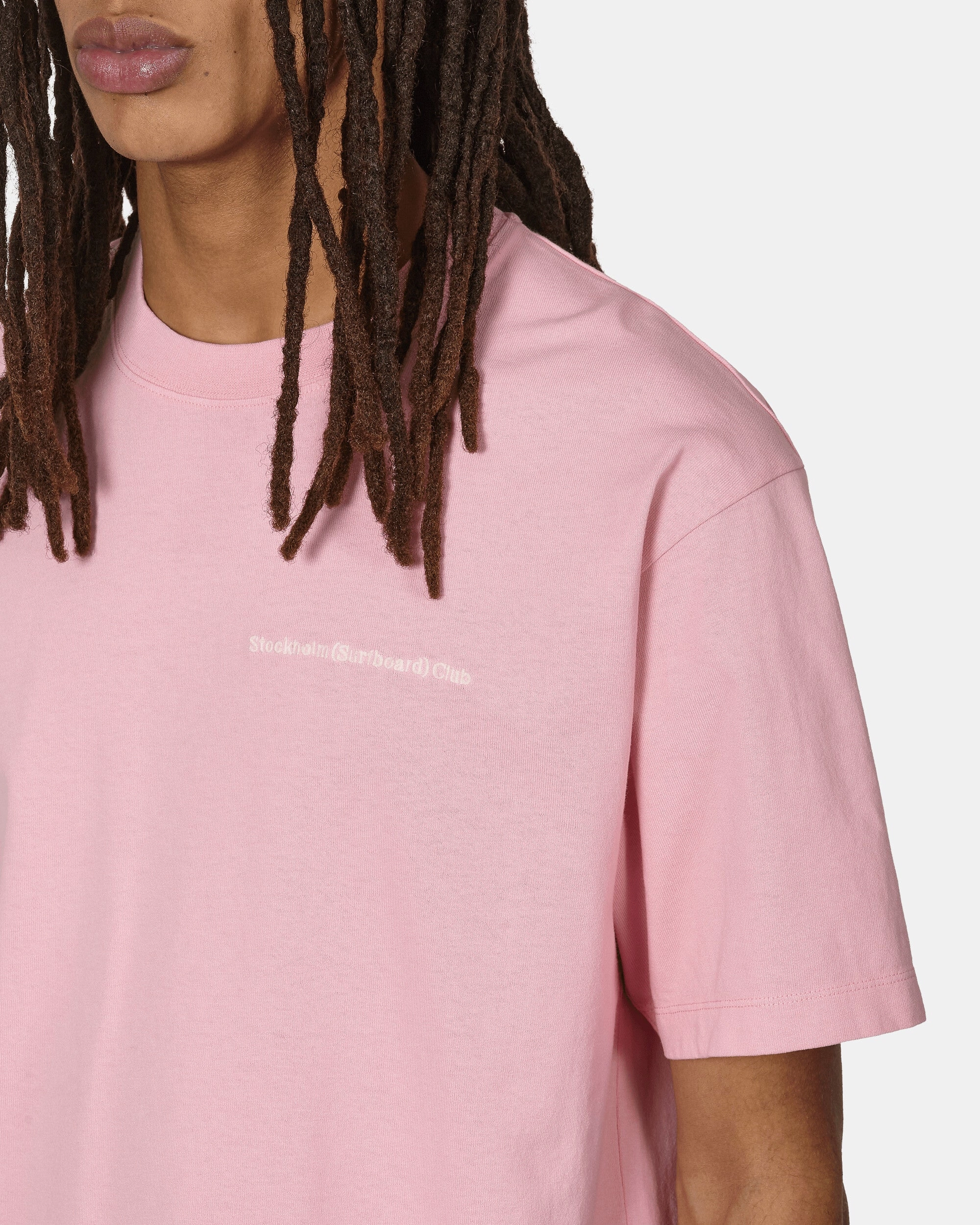 Embroidered Logo T-Shirt Pink