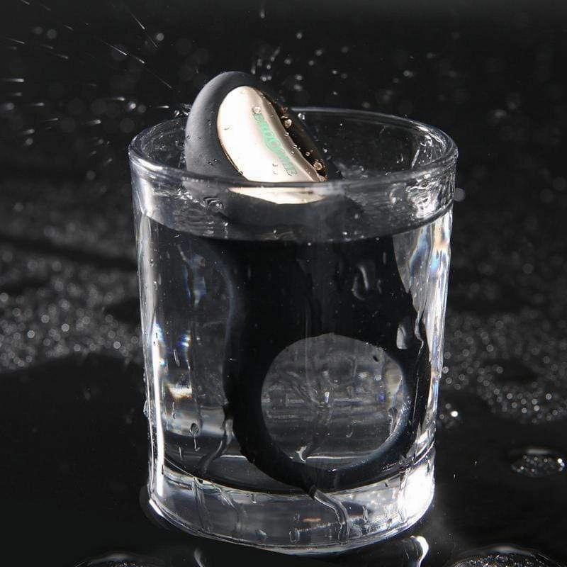 Erocome - Sagitta Rechargeable Silicone Cock Ring (Black)