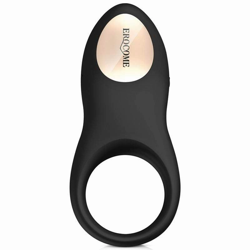 Erocome - Sagitta Rechargeable Silicone Cock Ring (Black)