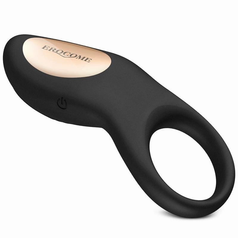 Erocome - Sagitta Rechargeable Silicone Cock Ring (Black)