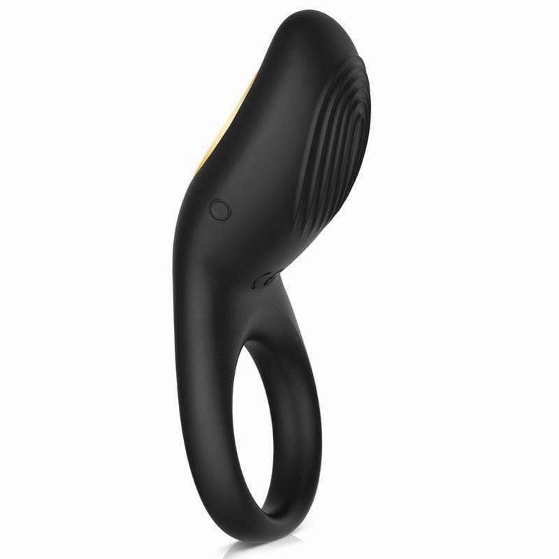 Erocome - Sagitta Rechargeable Silicone Cock Ring (Black)