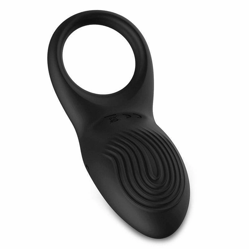 Erocome - Sagitta Rechargeable Silicone Cock Ring (Black)