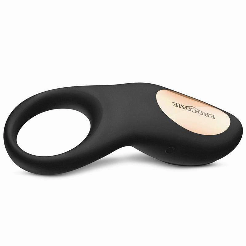 Erocome - Sagitta Rechargeable Silicone Cock Ring (Black)