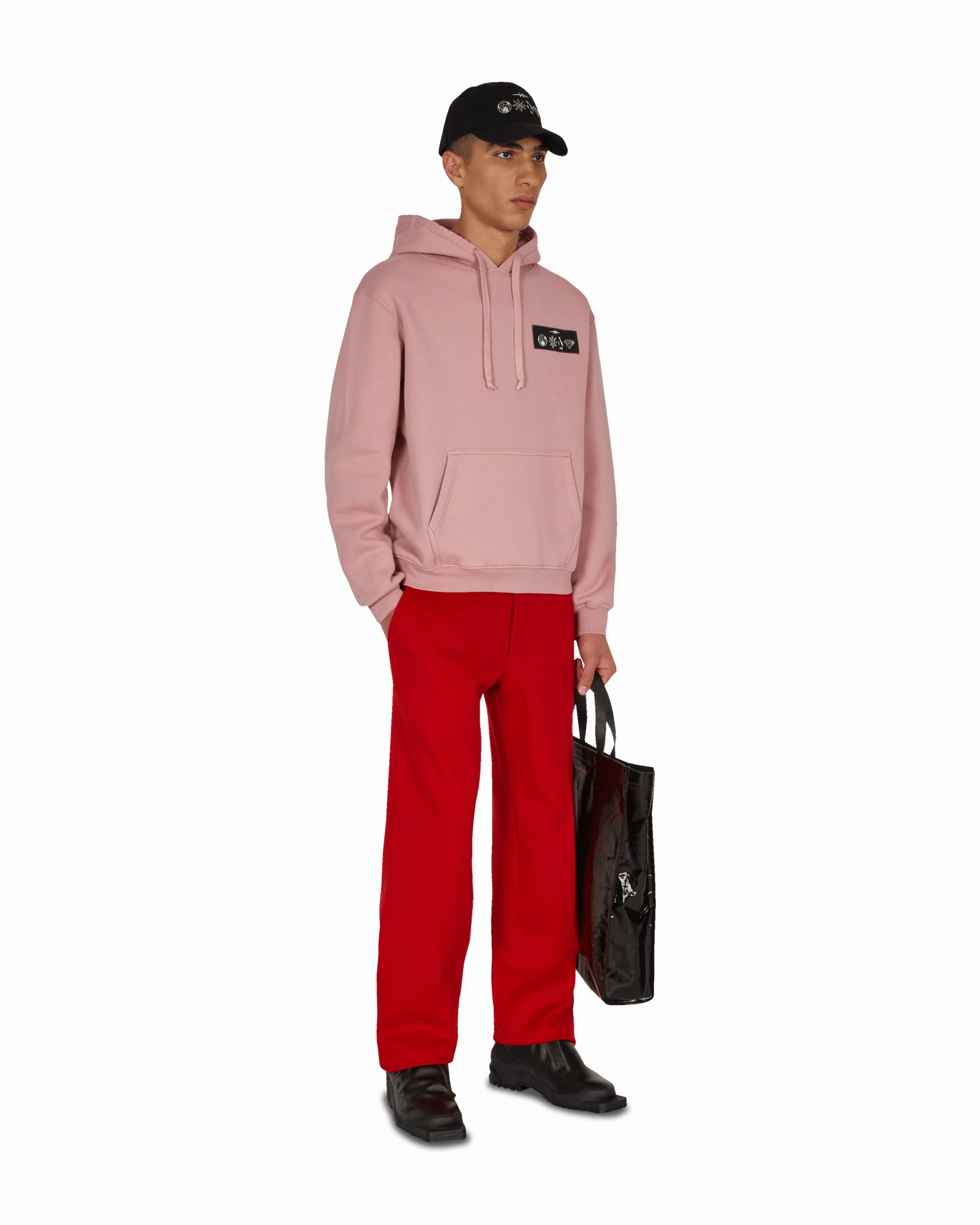 Essential Hooded Sweatshirt Pink