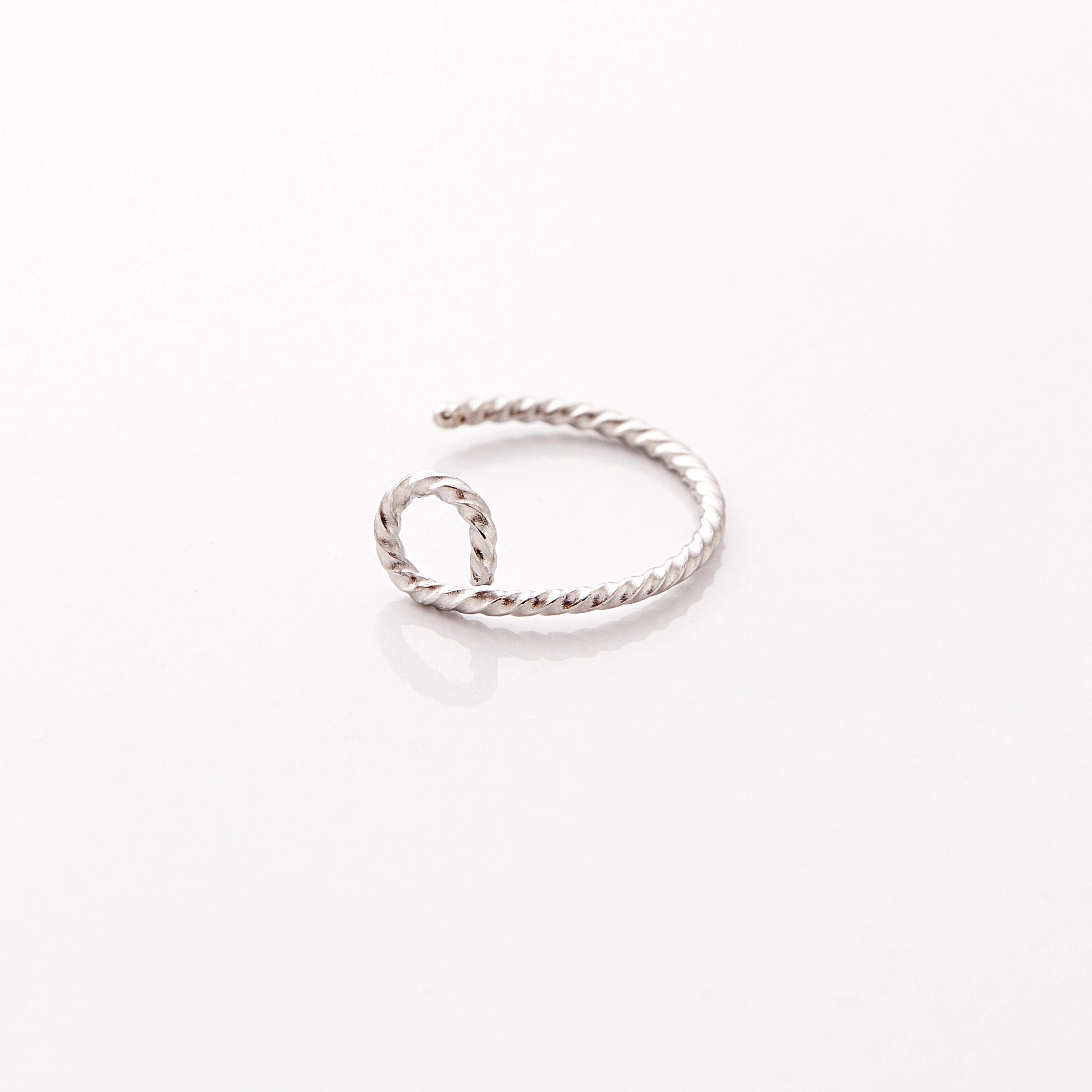 Faux Twirl Nose Hoop
