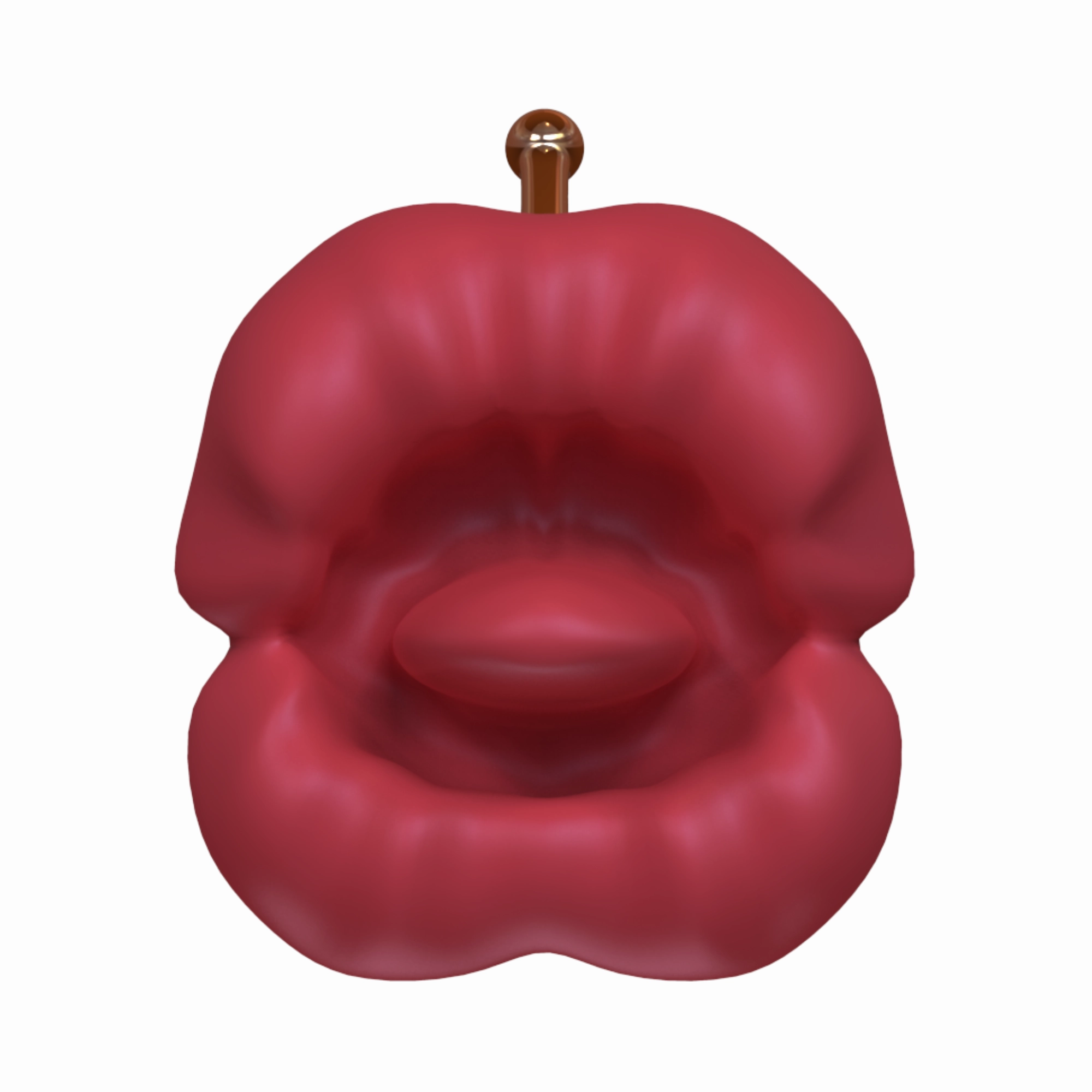 Flaming Red Lips Plus Clit-Licking Mouth & Pinpoint Vibe