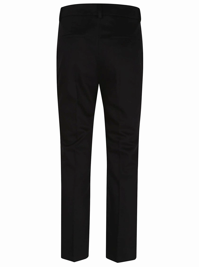 Flare Fit Ankle-Length Trousers
