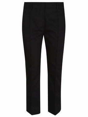 Flare Fit Ankle-Length Trousers