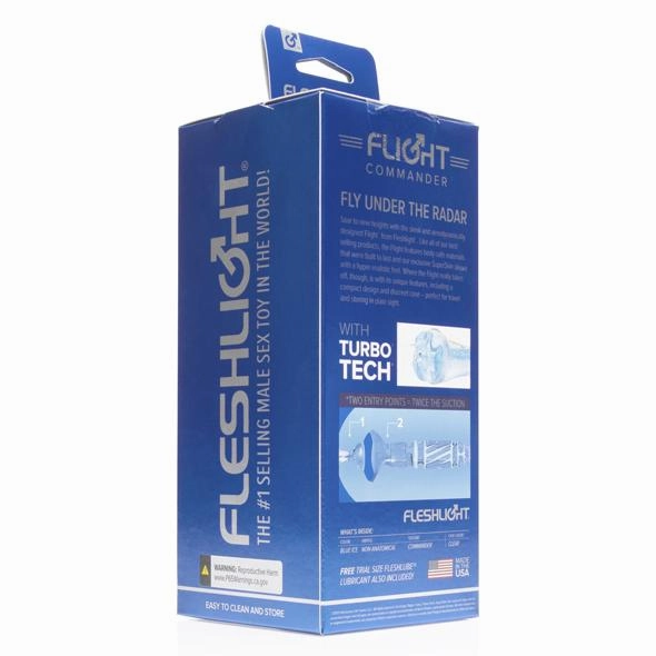 Fleshlight - Flight Commander Masturbator (Blue)