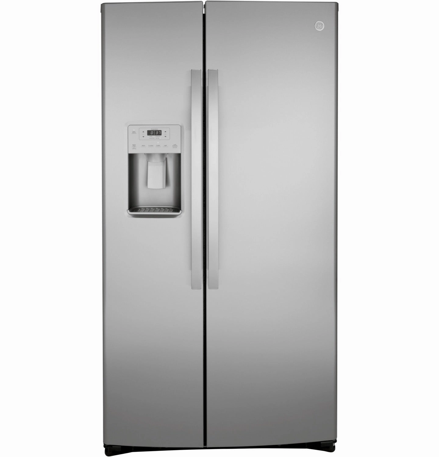 GE Stainless Steel Side-By-Side Refrigerator (25.1 Cu.Ft) - GSS25IYNFS
