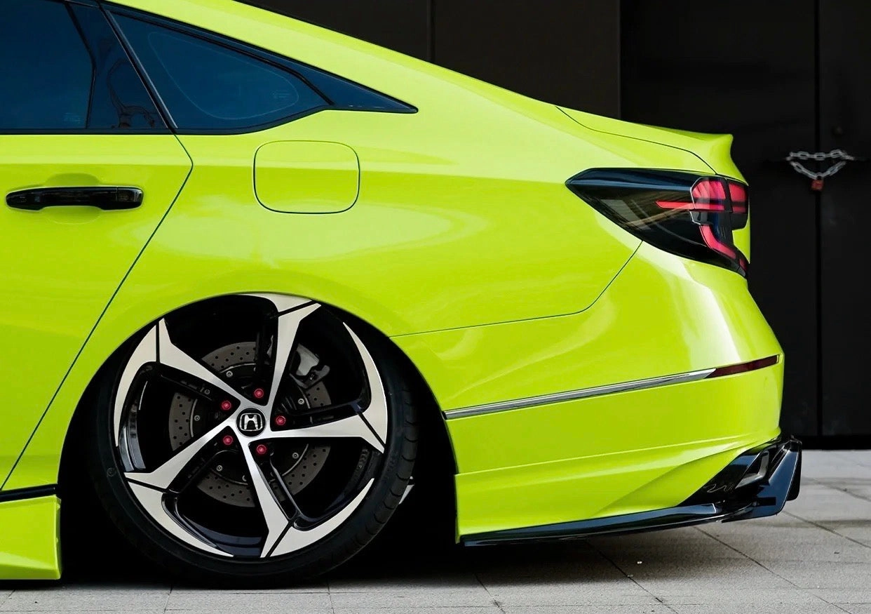 Gloss Chartreuse Yellow Vinyl Wrap