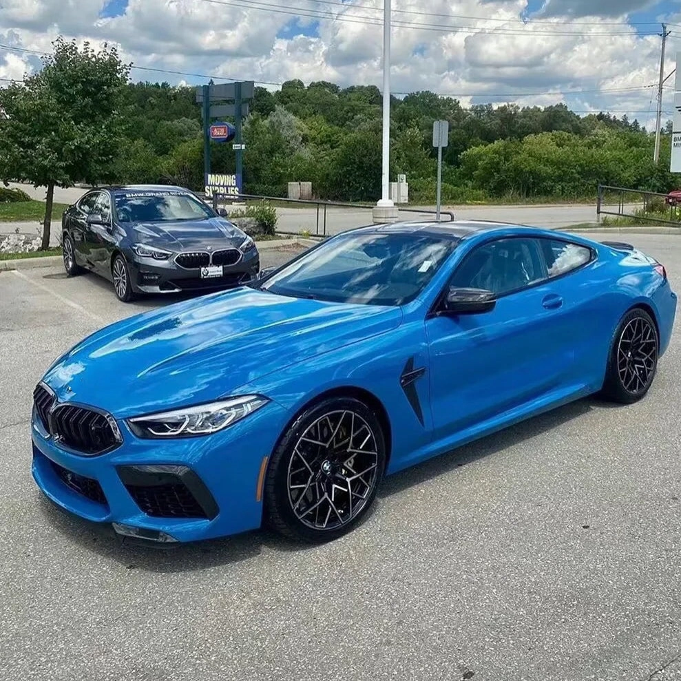 Gloss Laguna Blue Vinyl Wrap