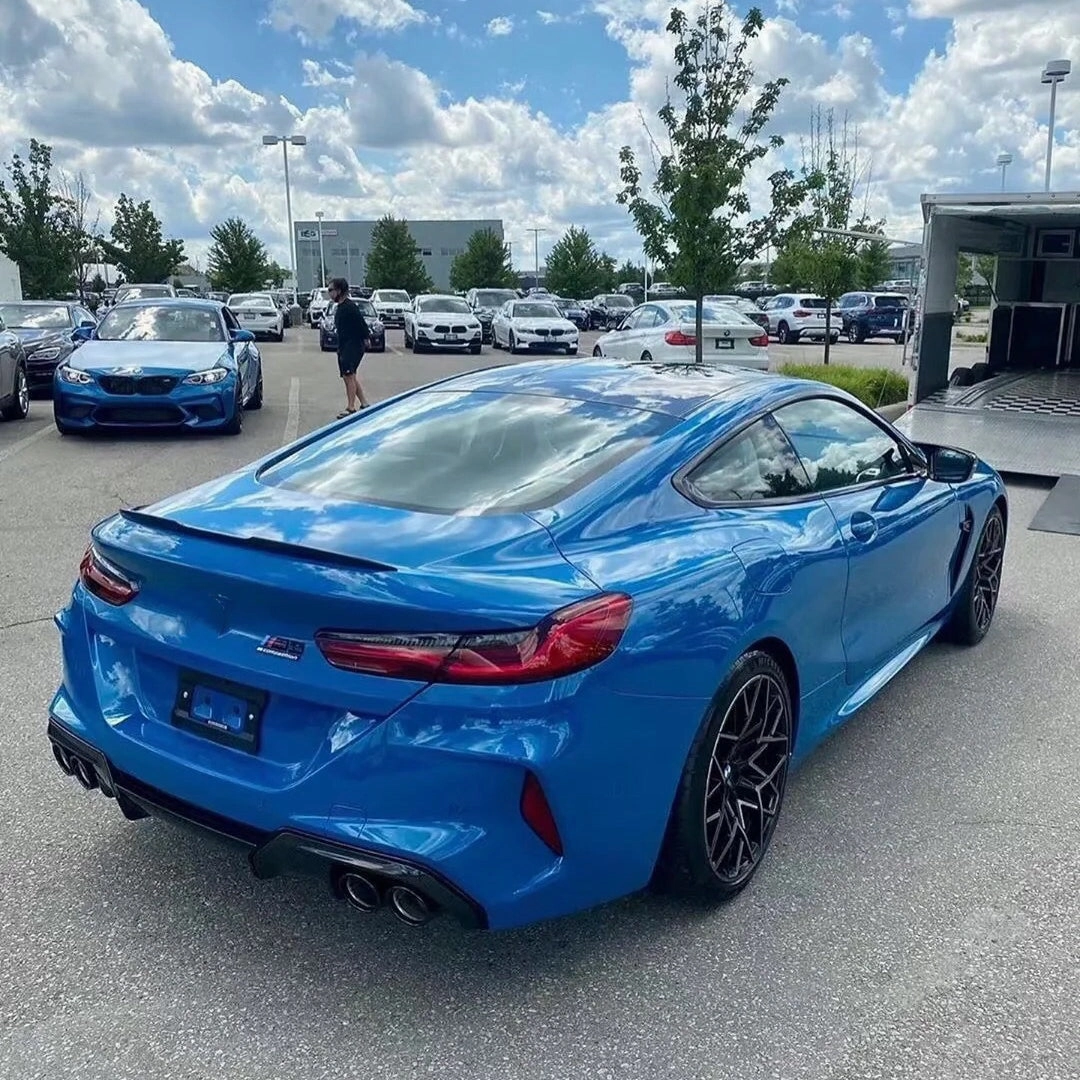 Gloss Laguna Blue Vinyl Wrap