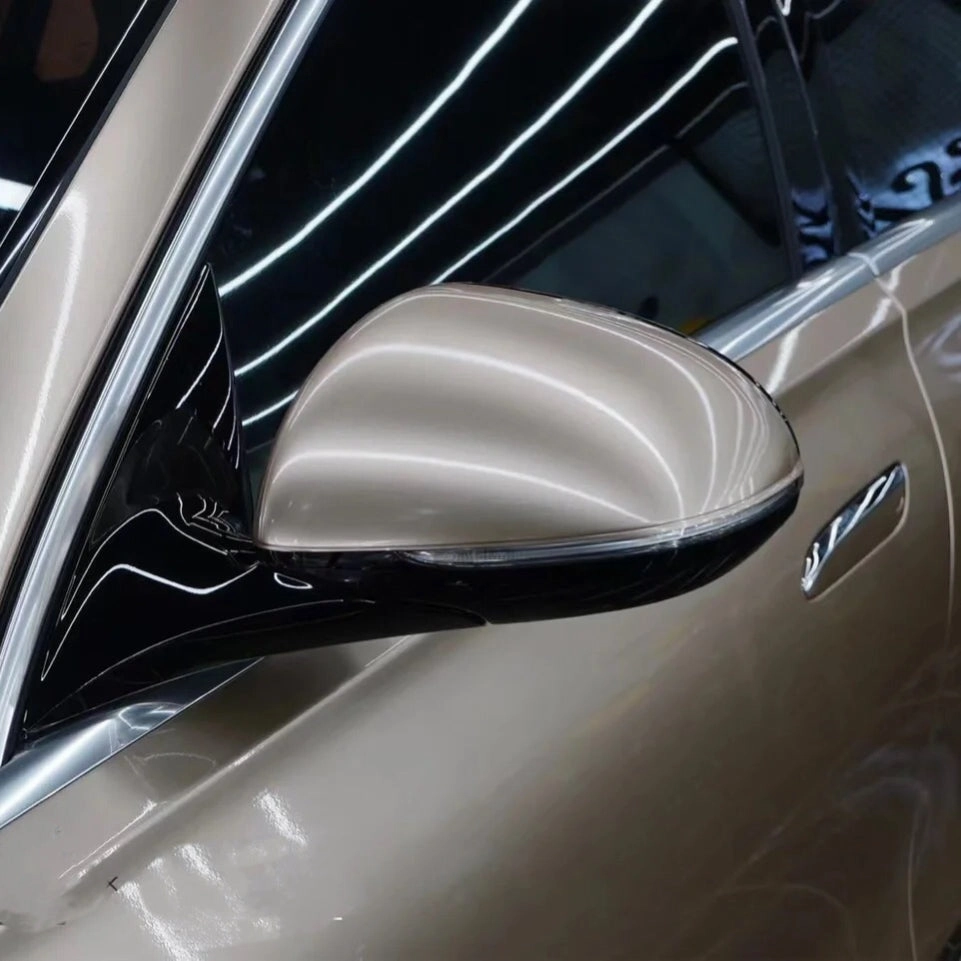 Gloss Metalic Coral Gold Car Wrap