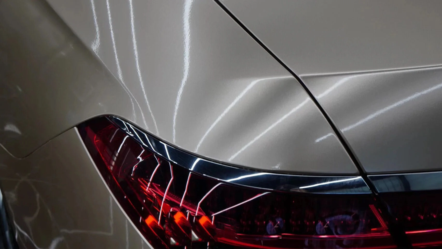 Gloss Metalic Coral Gold Car Wrap