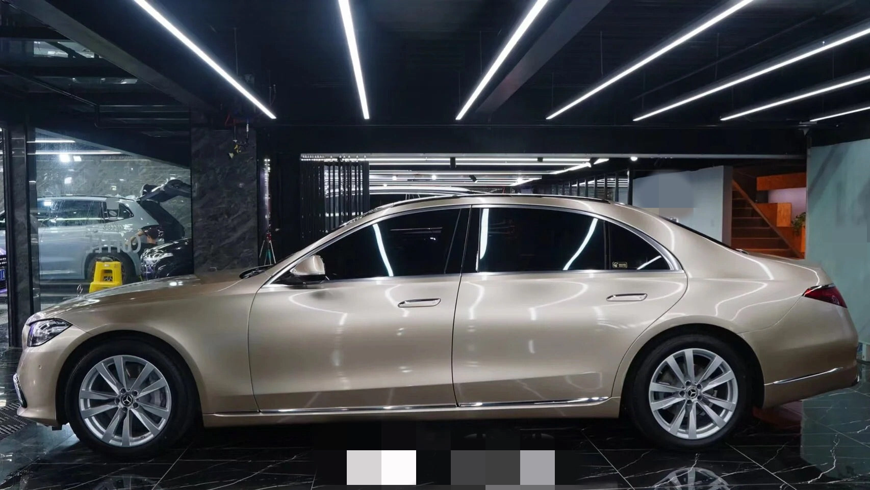 Gloss Metalic Coral Gold Car Wrap