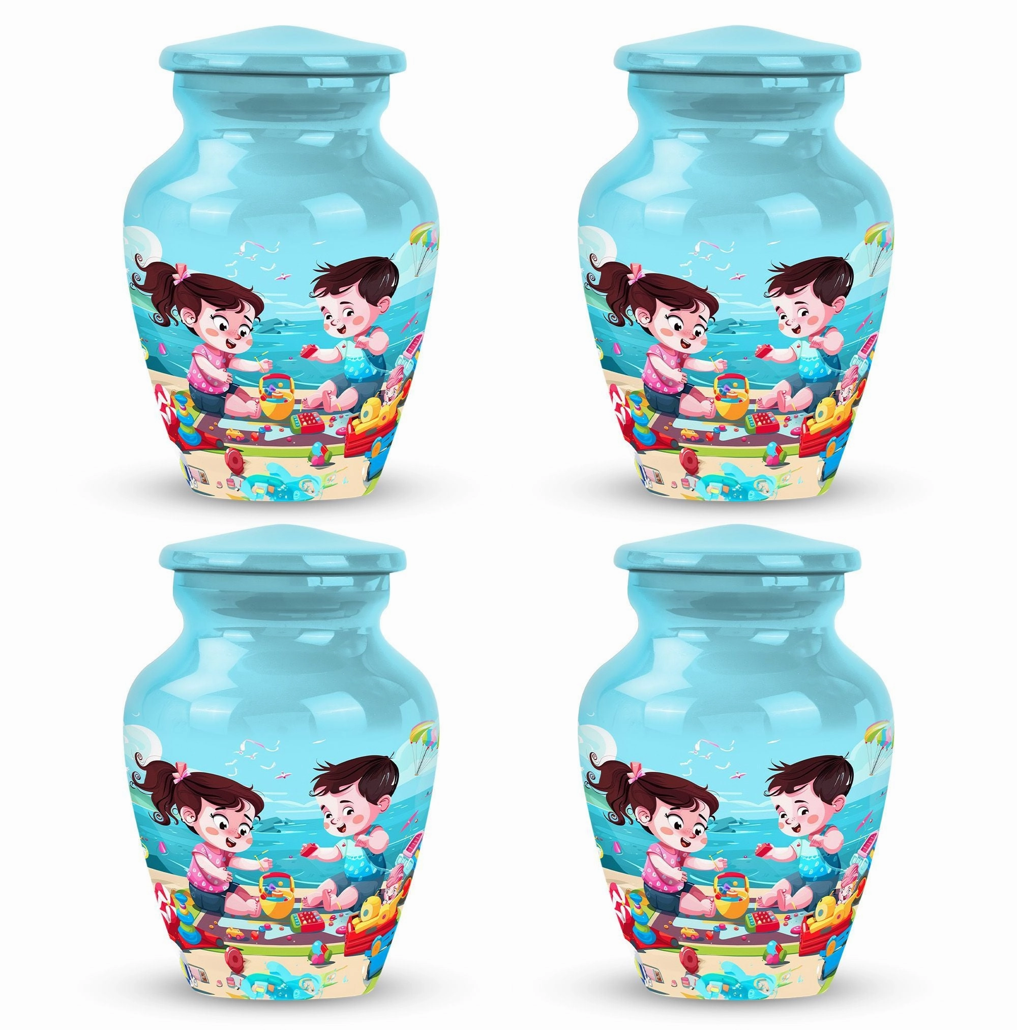 Graceful Remembrance: Brother and Sister Memorial Cremation Urn